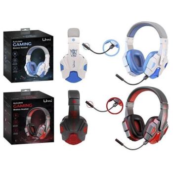Auriculares Gamer Inalámbricos Bluetooth con Luz y Micrófono