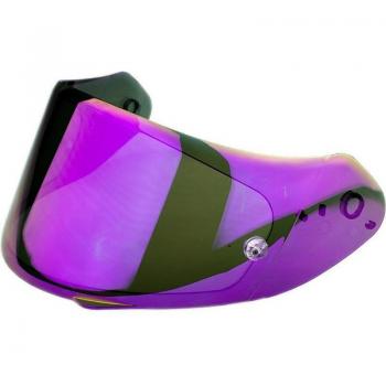 Scorpion ELLIP-TEC FaceShield Mirrored Ruby Maxvision Ready