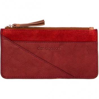 Monedero Don Algodón WKI4758 de Piel en Color Rojo