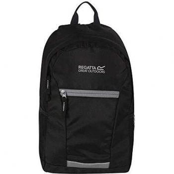 Regatta Mochila unisex para niños Jaxon III, Unisex niños, Mochilas, EK016 9BL000, Negro/RockGrey, Talla única