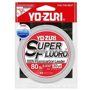 Línea de Pesca Fluorocarbono Superfluo Yo-Zuri 30 M Transparente 80 lb