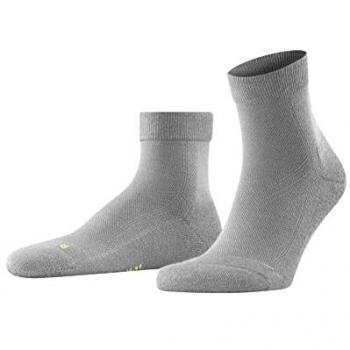 Falke Men's Cool Kick Quarter Socks - Breathable Quick Drying Light Grey
