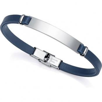 Pulsera Viceroy Eco de acero reciclado con correa vegana azul