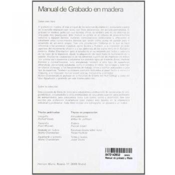 Manual de grabado en madera y técnicas afines: 3