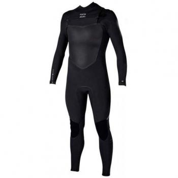2016 Billabong Furnace X 4/3mm Chest Zip Steamer Wetsuit Black Z44M02 Wetsuit Sizes - Large