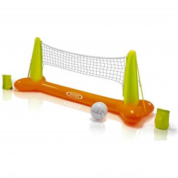 Juego hinchable INTEX vóley flotante 239x64x91 cm, Naranja/Verde