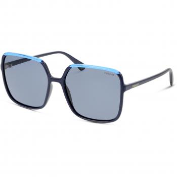 Polaroid Square Women's Blue Polarized PLD 6128/S - One Size