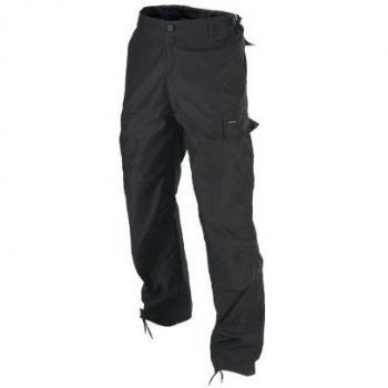 Pantalones BDU Vintage Industries - Negro - Talla L - 65% Poliéster, 35% Algodón