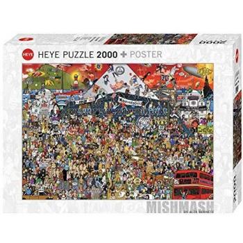Rompecabezas de Historia de la Música Británica - 2000 Piezas - Alex Bennett