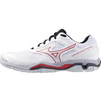 Zapatillas de balonmano Mizuno Wave Phantom 3 blancas