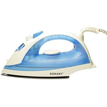 Plancha de Vapor Sokany HJ-8002 1600W Acero Inoxidable Blanco/Verde