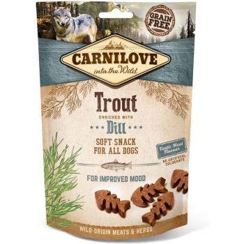 Carnilove Canine Snack Semi Humedo Trucha Eneldo 10X200Gr