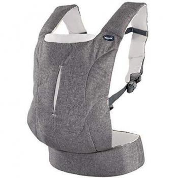 Chicco Easy Fit - Mochila ergonómica portabebé, hasta 9 kg, color gris vaquero
