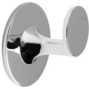 BATHSTAGE B-Full Percha, Metal, Plateado, 4.00x5.00x5.00 cm