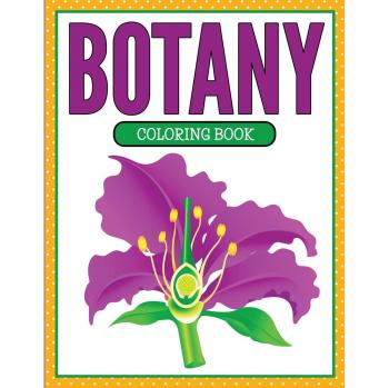 Libro para Colorear de Botánica (Edición de Plantas y Flores)
