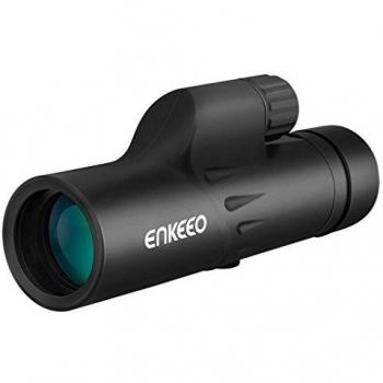 Enkeeo - 8 x 30 Telescopio Monocular Óptico con Trípode Flexible