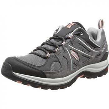 Salomon Ellipse 2 Aero W, Zapatillas de Senderismo para Mujer, Gris