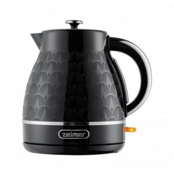 Hervidor Zelmer ZCK7640 Blanco Negro Plateado Acero Inoxidable Plástico 2200 W 1,7 L
