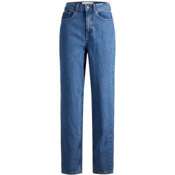 Vaquero Lisbon de mujer mom fit y con cintura alta 100% algodón Jack & Jones