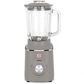 Batidora de Vaso Berlinger Haus BH-9496, 1000 W, 1.5 L, Cristal, Color Taupe
