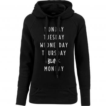Mister Tee Women's Blink Black Hoodie