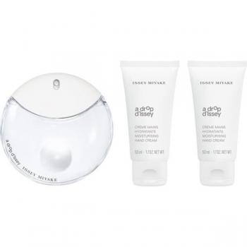 Issey Miyake A Drop d'issey Eau De Parfum Spray 50ml and Moisturising Hand Cream 50ml Gift Set