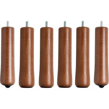 Patas de madera Aspol - Juego de 6
