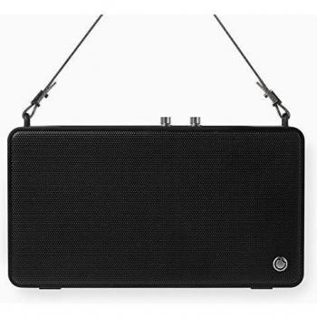 Altavoz Bluetooth GGMM® E5, Altavoz Interior y Exterior Manos Libres Soporte de llamadas vía Bluetooth, Batería de Litio Incorporada Para un Tiempo de Reproducción de 15 Horas, 2-Negro