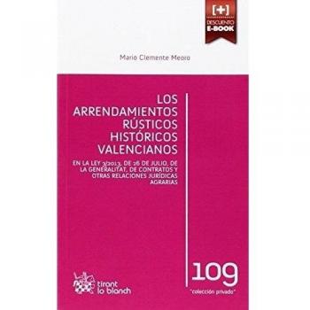 Los Arrendamientos Rústicos Históricos Valencianos