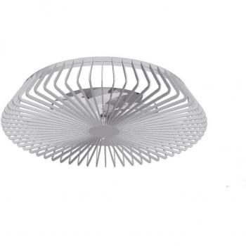 Ventilador de techo Himalaya Silver LED 1 bombilla 18,6cm