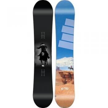 Tabla de Snowboard Nitro T1 Wide 155 unisex Freestyle, Twin, CAM-out Camber