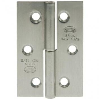 Bisagra 2066 60x40 mm Izquierda Inox