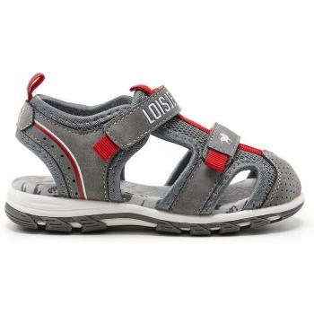 Sandalias cerradas de niño grises en sintético 46222-019