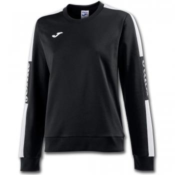 Joma Champion IV Sudaderas, Niñas, Negro-Blanco, XS