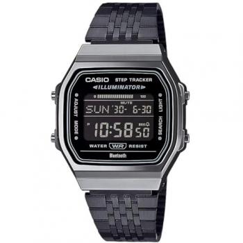 Reloj Casio Vintage ABL-100WEGG-1BEF Smartwatch Bluetooth con Acelerómetro y Contador de Pasos, Negro