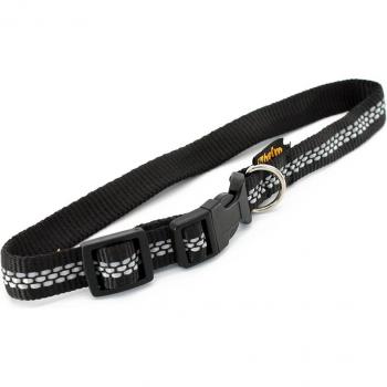 Collar Heim reflectante negro - 30 - 50 cm de perímetro del cuello, An 19 mm