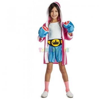 Disfraz de Boxeadora Niña Kimokawaii