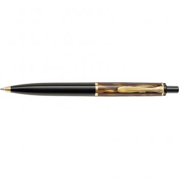 Pelikan Classic K200 Brown Marble Ballpoint Pen - Engravable