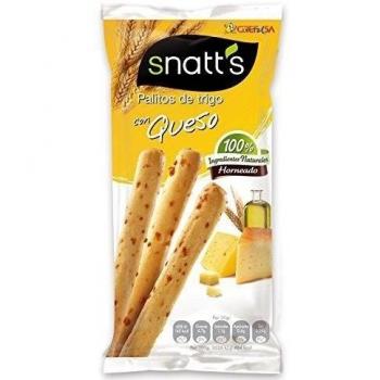 Grefusa Snatt's Palitos de Cereales Sabor Queso, 56g