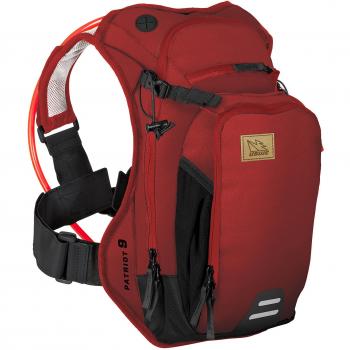 Mochila Hidratación Con Bolsa De Agua Incluida Uswe Patriot 9 - With 3 Litre Bla