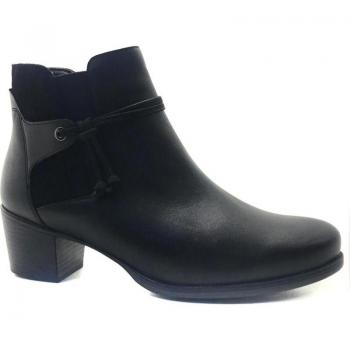 Botines de Mujer Desiree en Piel Color Negro