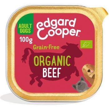 Edgard & Cooper Comida Húmeda Para Perros Adultos de Ternera 17x100g