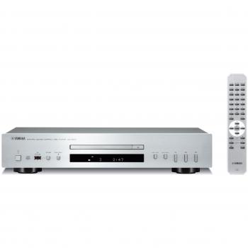 Yamaha CD-S300 - Reproductor de CD, MP3, WMA, USB, color plateado