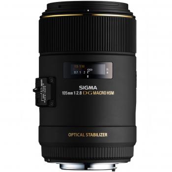 Sigma 258205 macro 105mm f28 ex dg os hsm lens for sony camera