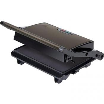Jata JEGR1106 Grill Asar Doble 750W Plancha de Cocina 23 x 14 cm Negro
