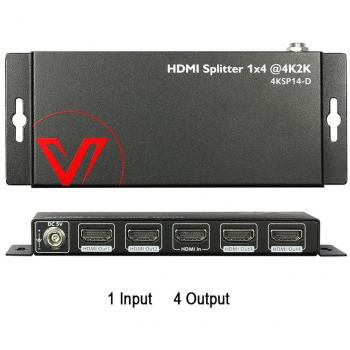 HDMI Splitter, 1 entrada y 4 salidas, Listo 3D, Full HD 1080p, UHD 4k -Dolby True HD,Para Blu-ray,PS3, Xbox 360, HD-DVD,HD-DVR, HDTV,proyector, monitor TFT, televisor HD
