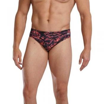 Bañador TYR Durafast Elite Brief Energia negro rojo - 34