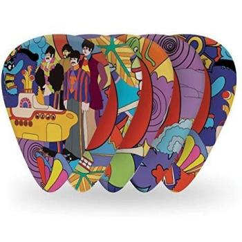 D'Addario Yellow Submarine 50th Anniversary Medium Gauge Guitar Picks,1CWH4-10B7