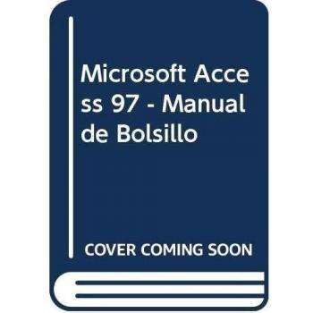 Access 97 microsoft man. bolsillo