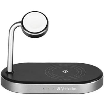Verbatim WCS-02 Universal Negro USB Cargador inalámbrico